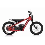 JOKO Elektrická Motorka BAIGOR 23 PRO 250W 24V, nosnosť 60kg, nafukovacie kolesá, rýchlosť 25km/h, kožené sedadlo, červená