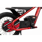 JOKO Elektrická Motorka BAIGOR 23 PRO 250W 24V, nosnosť 60kg, nafukovacie kolesá, rýchlosť 25km/h, kožené sedadlo, červená