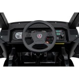 JOKO Elektrický Kamión Scania R-SERIE 4x4, kožené sedadlo, penové kolesá, nosnosť 40kg, čierne