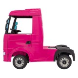 JOKO Elektrický Kamión Scania R-SERIE 4x4, kožené sedadlo, penové kolesá, nosnosť 40kg, ružové