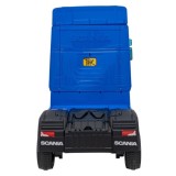 JOKO Elektrický Kamión Scania R-SERIE 4x4, kožené sedadlo, penové kolesá, nosnosť 40kg, modré
