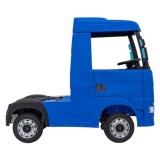JOKO Elektrický Kamión Scania R-SERIE 4x4, kožené sedadlo, penové kolesá, nosnosť 40kg, modré