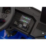 JOKO Elektrický Kamión Scania R-SERIE 4x4, kožené sedadlo, penové kolesá, nosnosť 40kg, modré