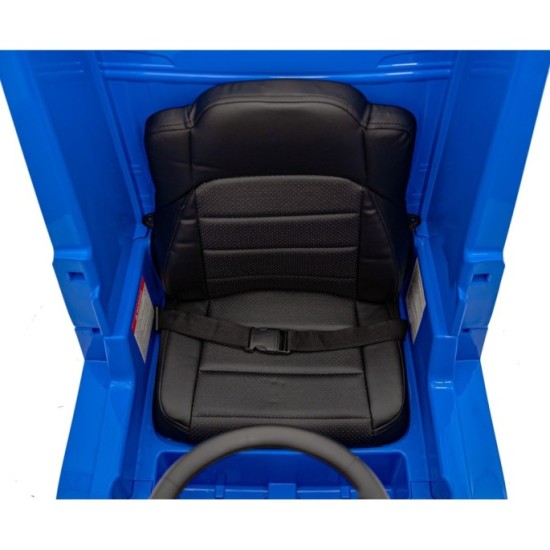 JOKO Elektrický Kamión Scania R-SERIE 4x4, kožené sedadlo, penové kolesá, nosnosť 40kg, modré