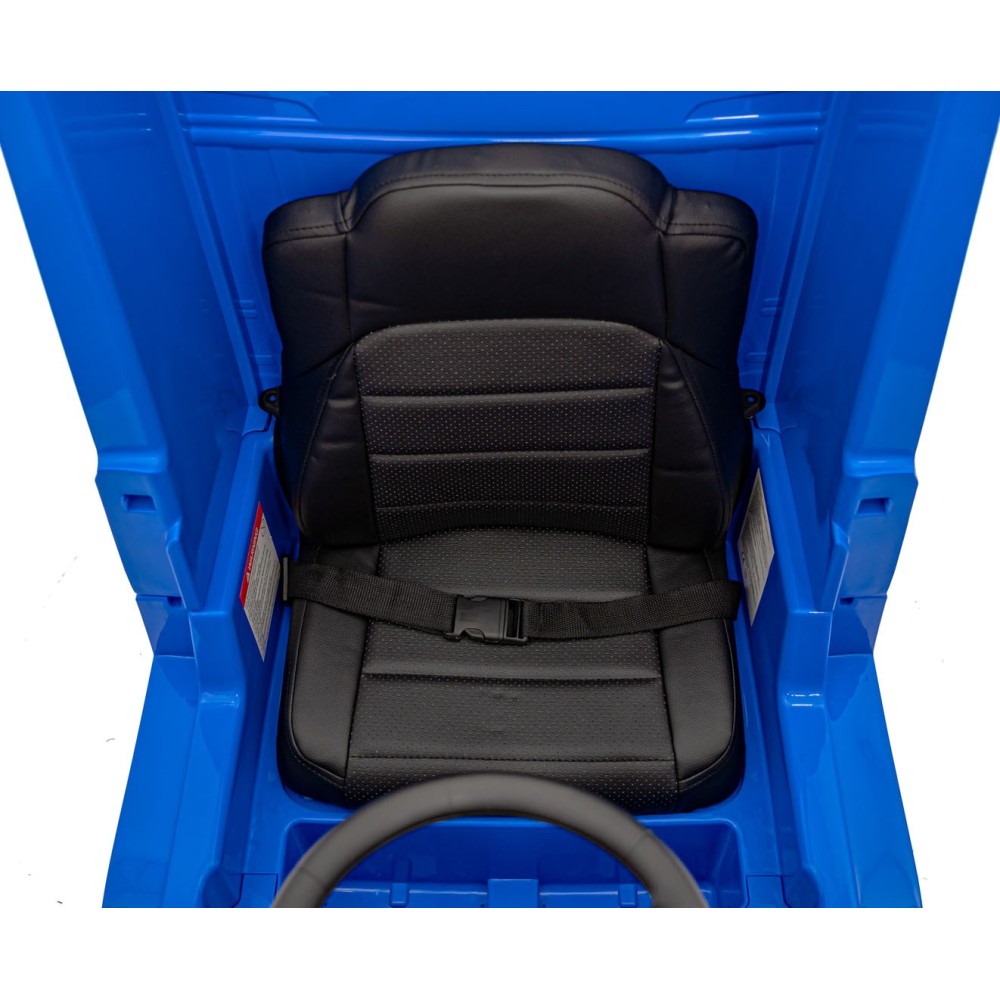 JOKO Elektrický Kamión Scania R-SERIE 4x4, kožené sedadlo, penové kolesá, nosnosť 40kg, modré