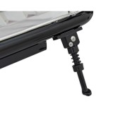 JOKO Elektrická Motorka Chopper Warrior 350W, 36V, nosnosť 80kg, Nafukovacie kolesá, kožené sedadlo, červená