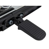 JOKO Elektrická Motorka Chopper Warrior 350W, 36V, nosnosť 80kg, Nafukovacie kolesá, kožené sedadlo, sivá
