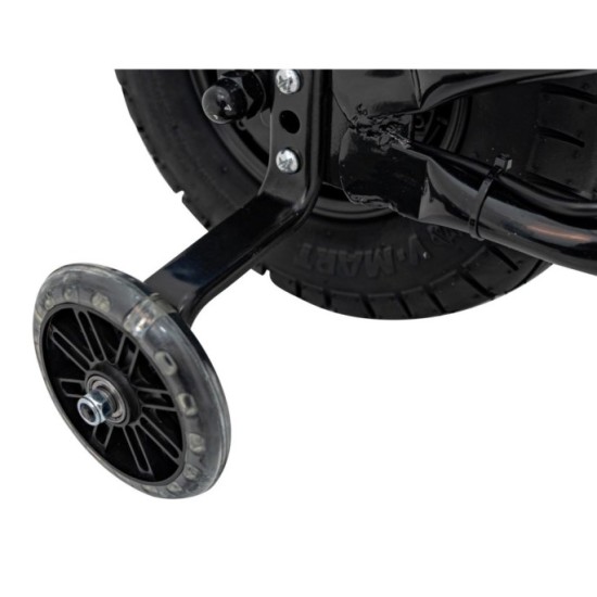 JOKO Elektrická Motorka Chopper Warrior 350W, 36V, nosnosť 80kg, Nafukovacie kolesá, kožené sedadlo, sivá