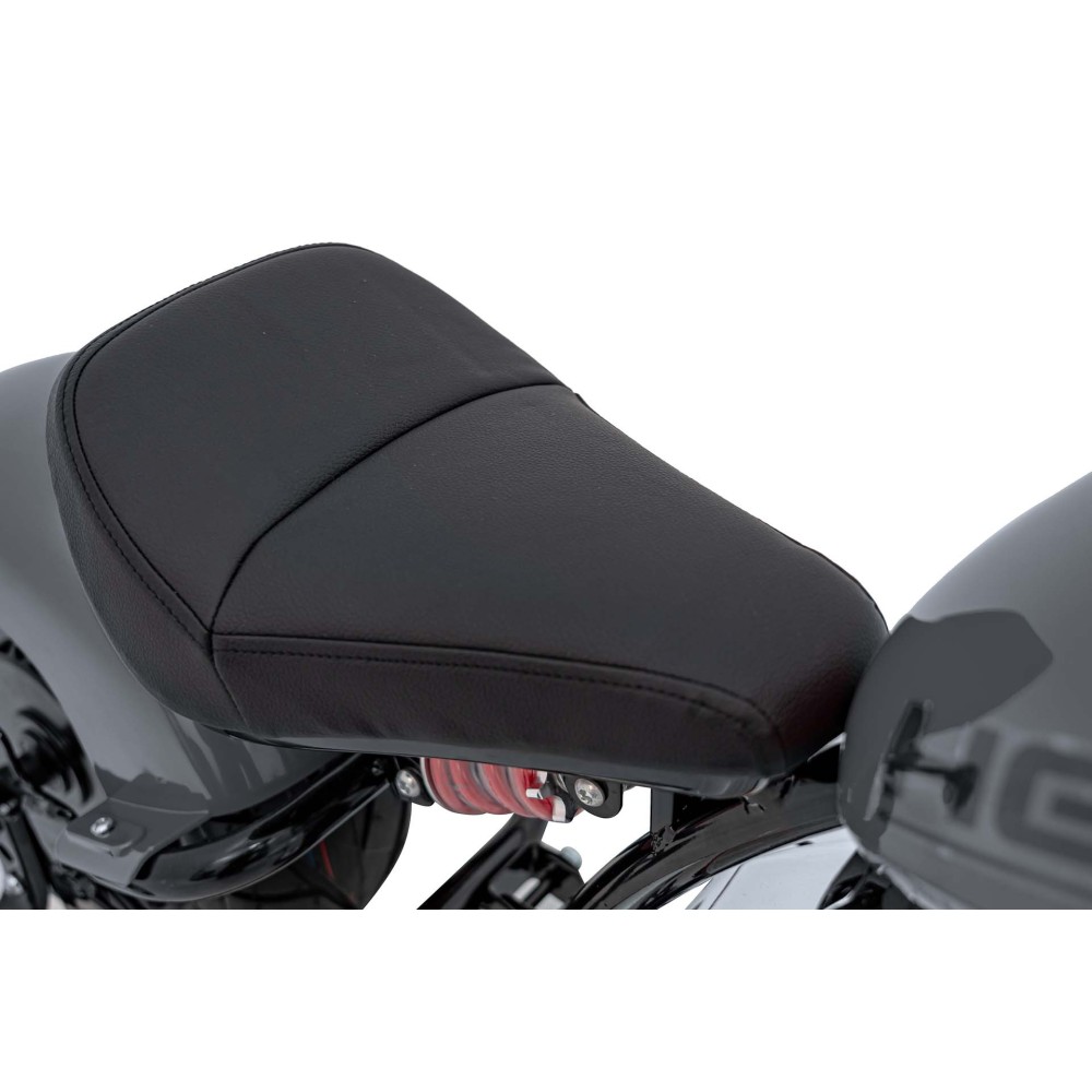JOKO Elektrická Motorka Chopper Warrior 350W, 36V, nosnosť 80kg, Nafukovacie kolesá, kožené sedadlo, sivá