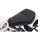 JOKO Elektrická Motorka Chopper Warrior 350W, 36V, nosnosť 80kg, Nafukovacie kolesá, kožené sedadlo, biela