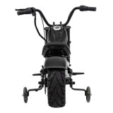 JOKO Elektrická Motorka Chopper Warrior 350W, 36V, nosnosť 80kg, Nafukovacie kolesá, kožené sedadlo, čierna