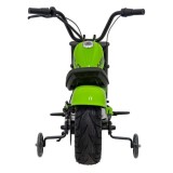 JOKO Elektrická Motorka Chopper Warrior 350W, 36V, nosnosť 80kg, Nafukovacie kolesá, kožené sedadlo, zelená