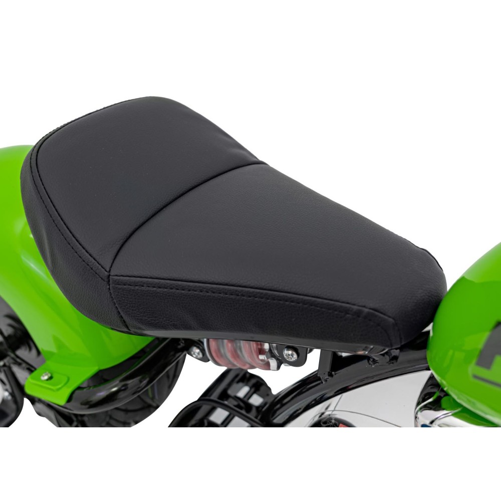 JOKO Elektrická Motorka Chopper Warrior 350W, 36V, nosnosť 80kg, Nafukovacie kolesá, kožené sedadlo, zelená