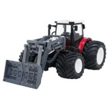 JOKO RC Traktor Buldozér na diaľkové ovládanie, červený