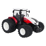 JOKO RC Traktor s Hrabačkou na diaľkové ovládanie a svetlom 1:24, červený