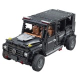 MOULD KING Technická Stavebnica Terénne Auto G65 Off-road 1722ks, čierne