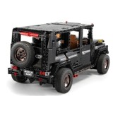 MOULD KING Technická Stavebnica Terénne Auto G65 Off-road 1722ks, čierne
