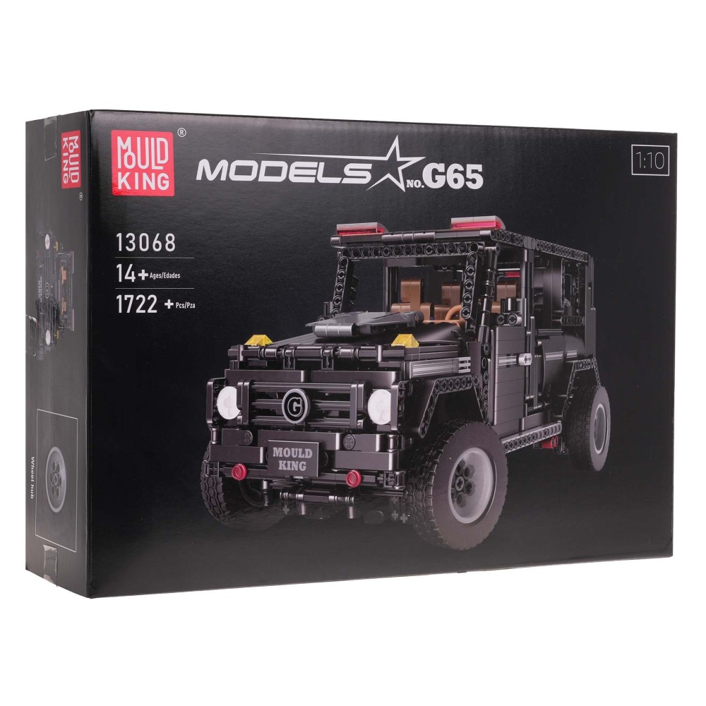 MOULD KING Technická Stavebnica Terénne Auto G65 Off-road 1722ks, čierne