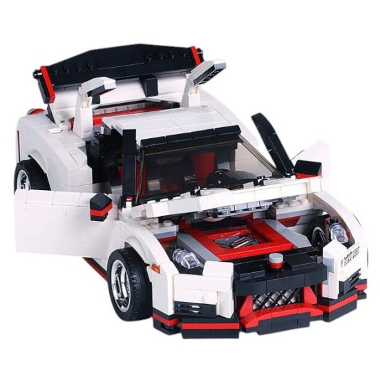 Mould King Techická Stavebnica Športové auto 1034ks, biele