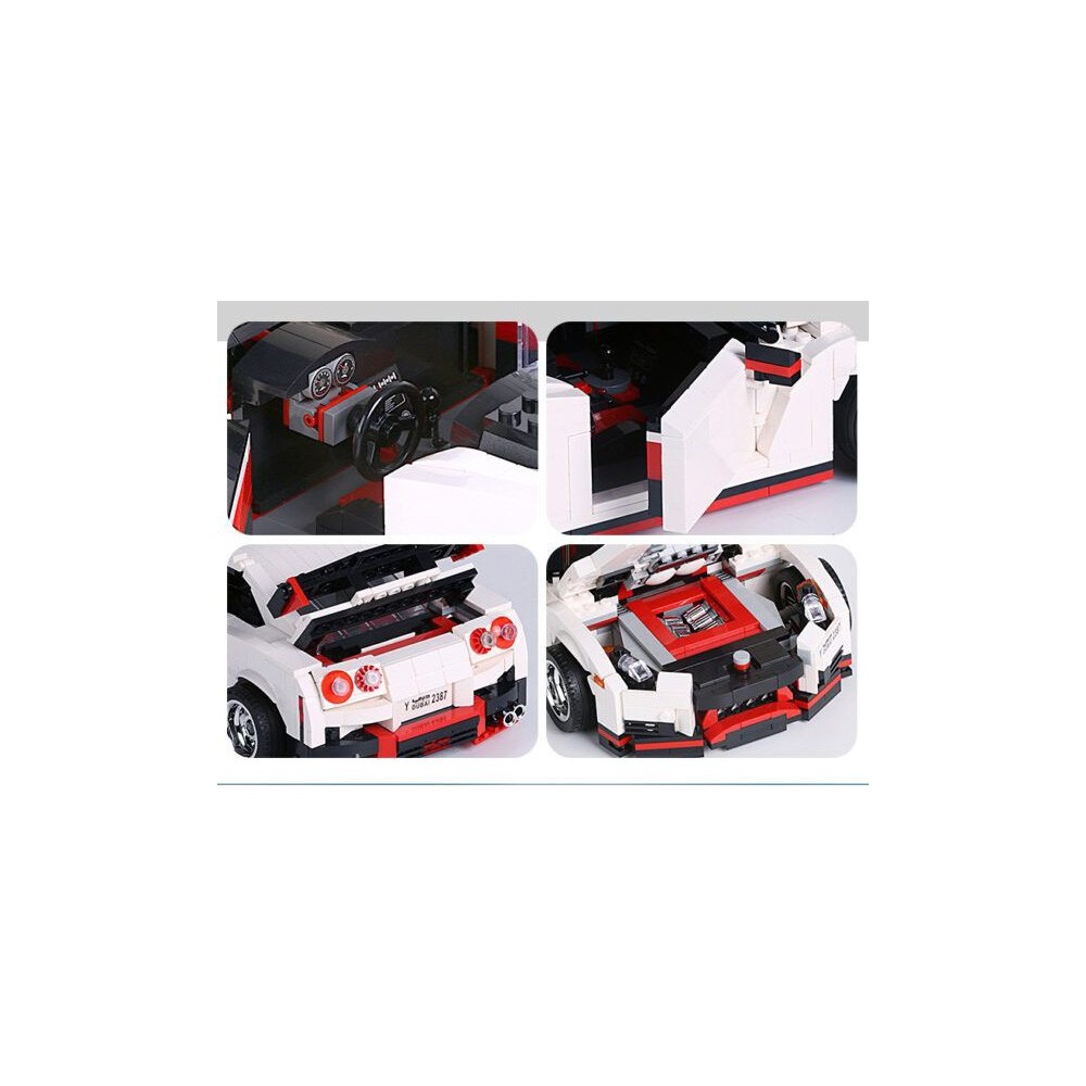 Mould King Techická Stavebnica Športové auto 1034ks, biele