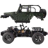 Mould King Technická Stavebnica Jeep Wrangler Off-Road 2078ks, zelený