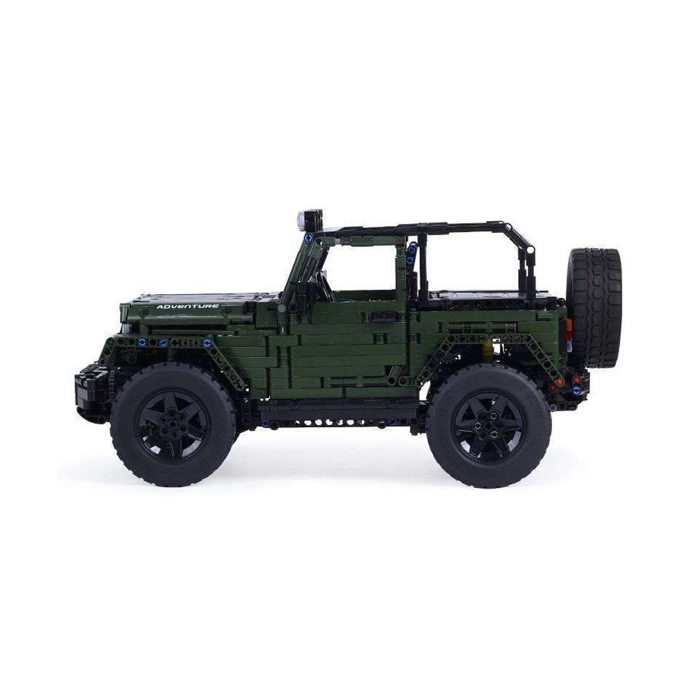 Mould King Technická Stavebnica Jeep Wrangler Off-Road 2078ks, zelený