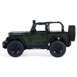 Mould King Technická Stavebnica Jeep Wrangler Off-Road 2078ks, zelený