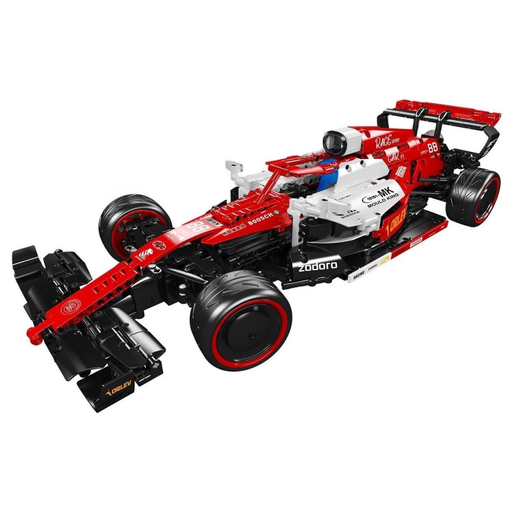 Mould King RC Technická Stavebnica Formula 1185ks na diaľkové ovládanie, červená 