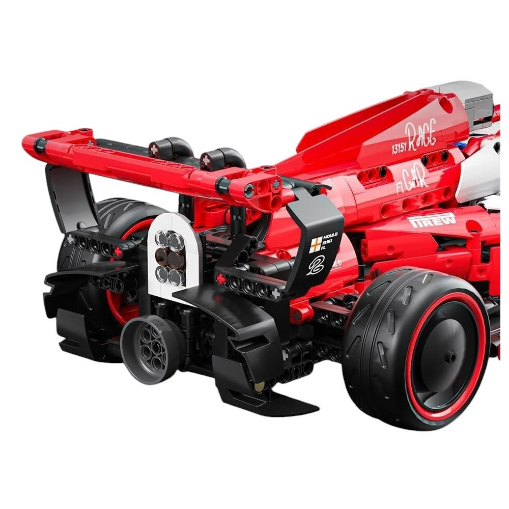 Mould King RC Technická Stavebnica Formula 1185ks na diaľkové ovládanie, červená 