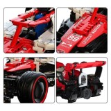 Mould King RC Technická Stavebnica Formula 1185ks na diaľkové ovládanie, červená 