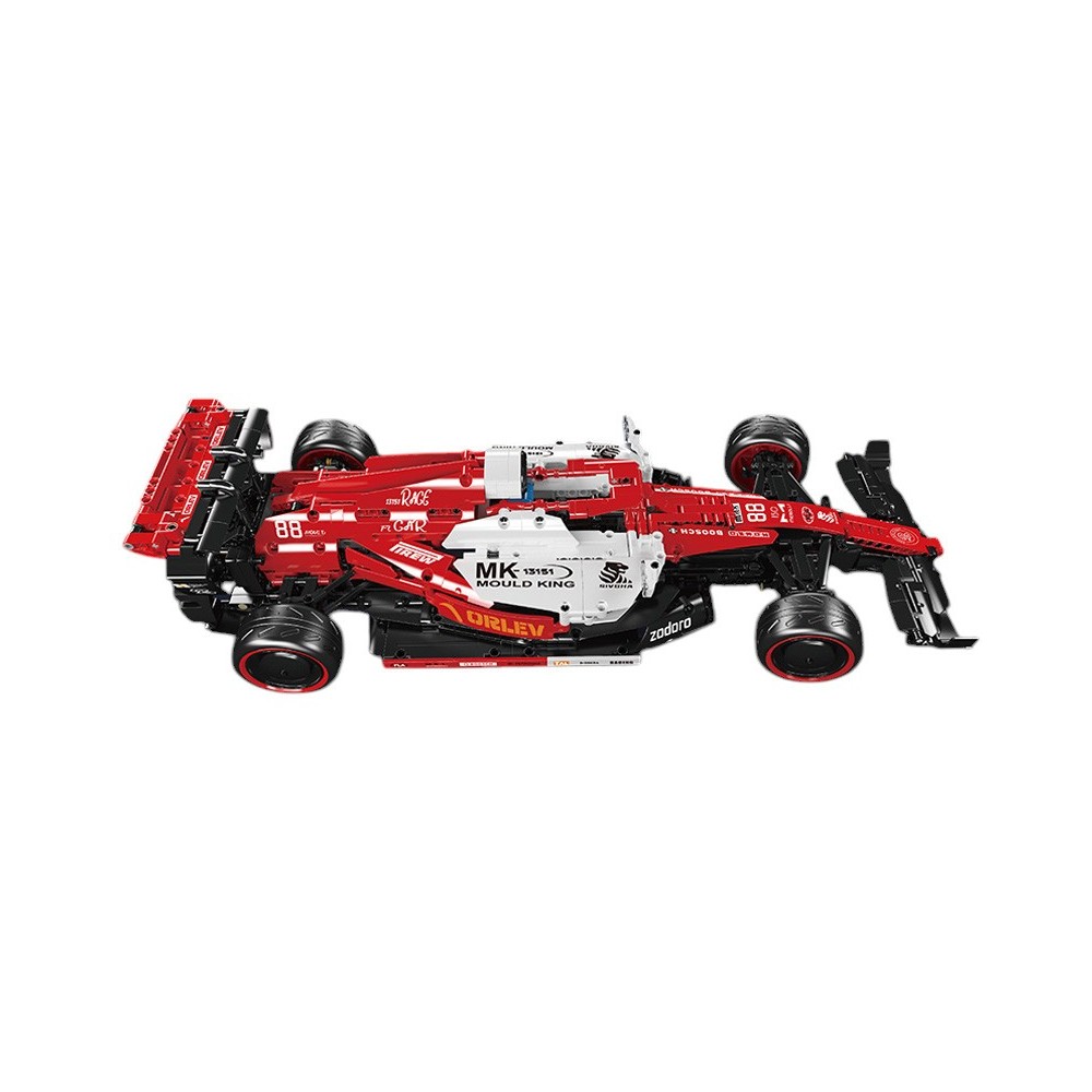 Mould King RC Technická Stavebnica Formula 1185ks na diaľkové ovládanie, červená 