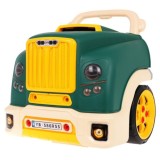 JOKO Detská Autodielňa, Sada Malého Automechanika Kamión s volantom, so svetlom a zvukom, auto na učenie opravovať, zelený