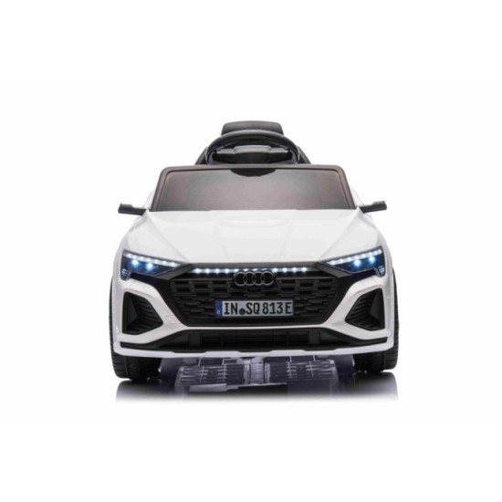 JOKO Elektrické Autíčko Audi SQ8, penové kolesá, kožené sedadlo, biele