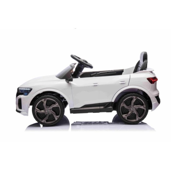 JOKO Elektrické Autíčko Audi SQ8, penové kolesá, kožené sedadlo, biele