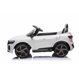 JOKO Elektrické Autíčko Audi SQ8, penové kolesá, kožené sedadlo, biele