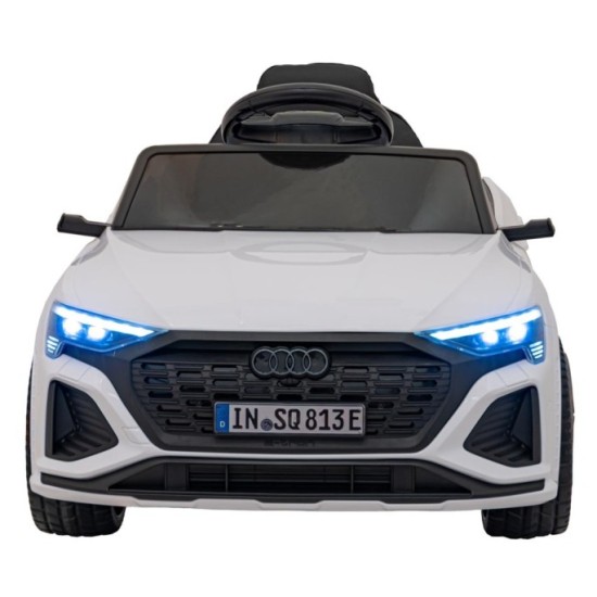JOKO Elektrické Autíčko Audi SQ8, penové kolesá, kožené sedadlo, biele