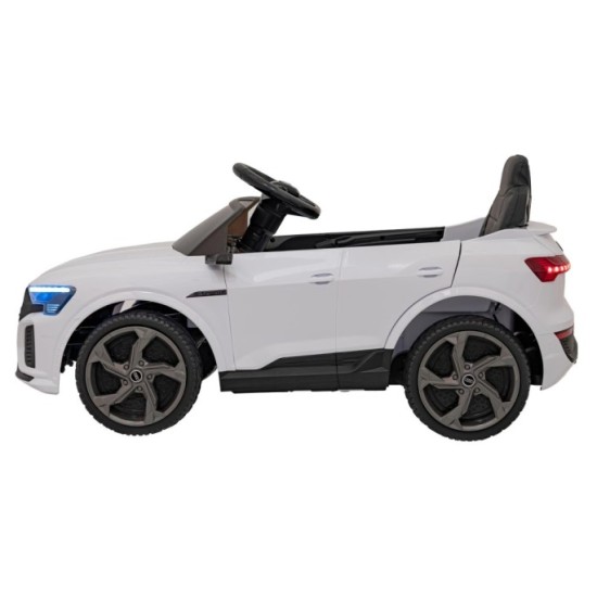 JOKO Elektrické Autíčko Audi SQ8, penové kolesá, kožené sedadlo, biele