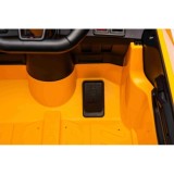 JOKO Elektrické Autíčko Audi SQ8, penové kolesá, kožené sedadlo, žlté