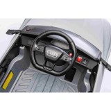 JOKO Elektrické Autíčko Audi SQ8, penové kolesá, kožené sedadlo, sivé