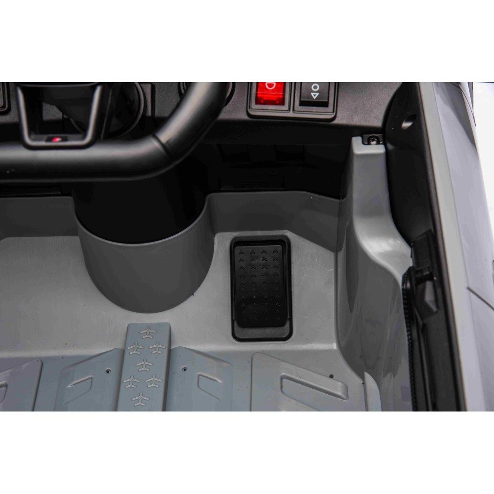 JOKO Elektrické Autíčko Audi SQ8, penové kolesá, kožené sedadlo, sivé