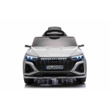 JOKO Elektrické Autíčko Audi SQ8, penové kolesá, kožené sedadlo, sivé