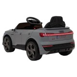 JOKO Elektrické Autíčko Audi SQ8, penové kolesá, kožené sedadlo, sivé