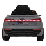 JOKO Elektrické Autíčko Audi SQ8, penové kolesá, kožené sedadlo, sivé