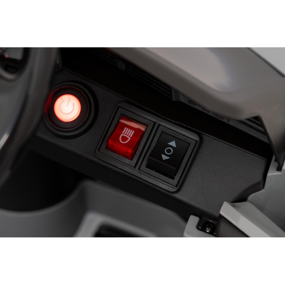 JOKO Elektrické Autíčko Audi SQ8, penové kolesá, kožené sedadlo, sivé