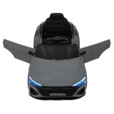 JOKO Elektrické Autíčko Audi SQ8, penové kolesá, kožené sedadlo, sivé