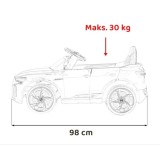 JOKO Elektrické Autíčko Audi SQ8, penové kolesá, kožené sedadlo, sivé
