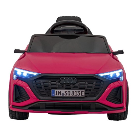 JOKO Elektrické Autíčko Audi SQ8, penové kolesá, kožené sedadlo, ružové