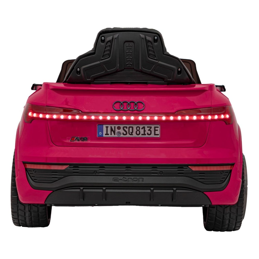 JOKO Elektrické Autíčko Audi SQ8, penové kolesá, kožené sedadlo, ružové