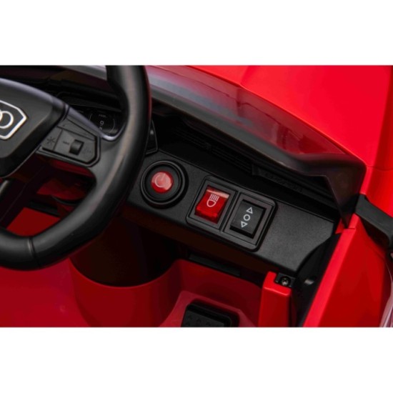 JOKO Elektrické Autíčko Audi SQ8, penové kolesá, kožené sedadlo, červené