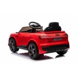 JOKO Elektrické Autíčko Audi SQ8, penové kolesá, kožené sedadlo, červené